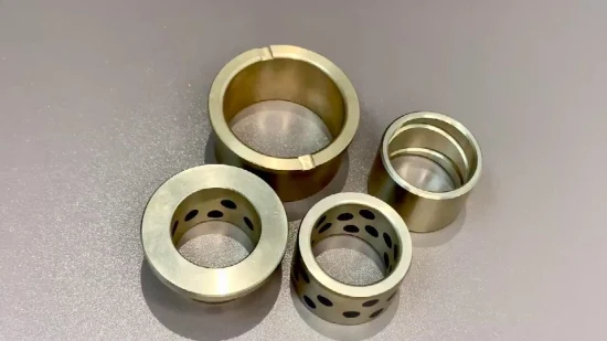 Bujes de bronce fundido de mecanizado CNC de TEHCO que llevan bujes de cobre Bujes de latónFábrica