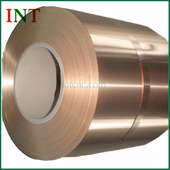 Bronce fosforoso C52100 probado por RoHS para cuchillas de contacto